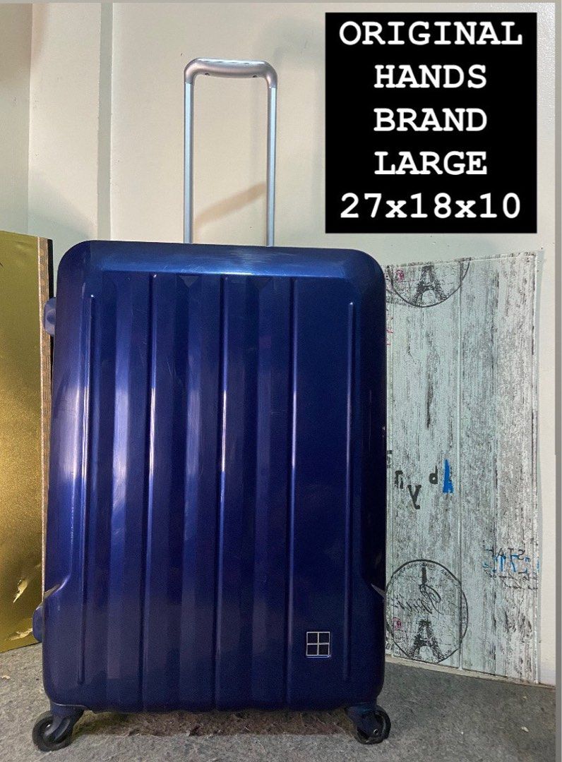 HANDS BRAND LARGE SIZE LUGGAGE Hobbies Toys Travel Luggage on Carousell