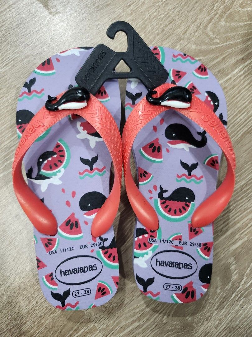 Havaianas kids 27 28 Babies Kids Babies Kids Fashion on Carousell