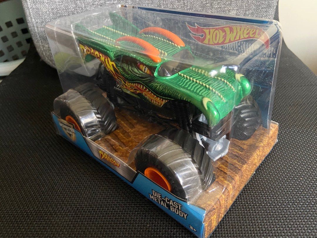 Hotwheels Monster Truck Dragon 1 24 Carousell