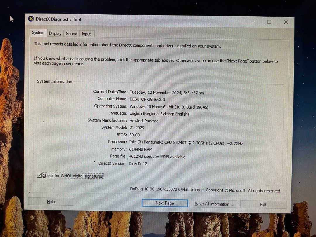 HP All in One PC touch screen (Category: Desktops) located in Tanza. Submitted by kyleravz (Listing ID 1336830844, Image 2). Description: For sale HP ALL IN ONE PC Please manage your expectation. Intel graphics g3240t 6gb ram dual channel 120gb ssd MSata Touch screen ready (i can send video for referrence) Wide screen Wifi ready Inclusions: unit original powercord Good for browsing fb and etc for daily use. Issue: may konting uwang sa back cover 