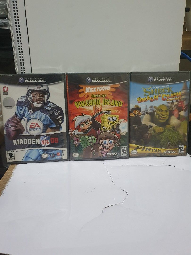 Item: Selling 3 Sealed Nintendo Gamecube Videogames (Category: Nintendo) located in Quezon City. Submitted by itemsforadoption (Listing ID 1336847838, Image 1). Description: Rfs: Its 2024! Happy New Year! Hoping you have a good year ahead of you! If you have questions feel free to send a message. Though I'll most likely be able to reply from 10am to 8pm. Please be patient and understanding. Decluttering games and items that I've picked up or for 