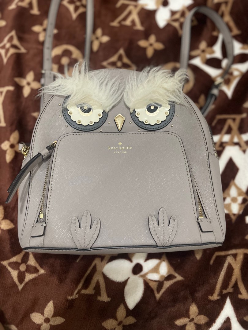 Kate spade owl backpack shop