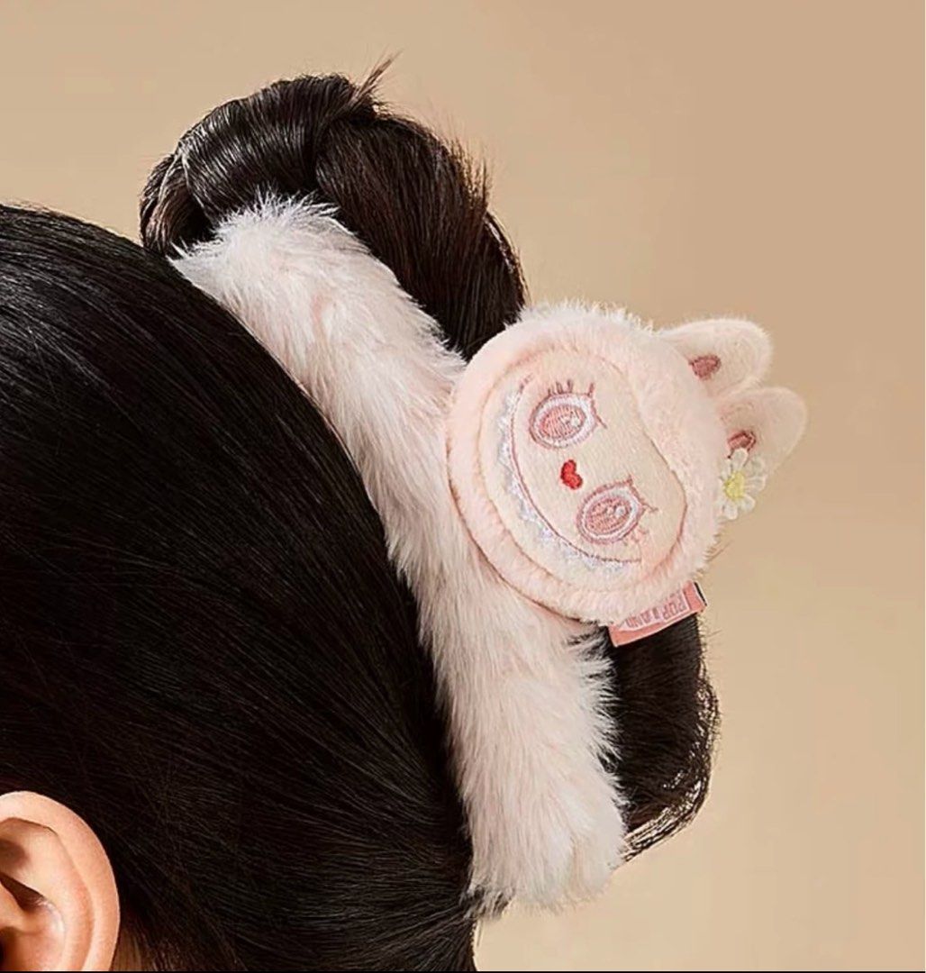 Labubu/Zimomo/Mokoko Plush Hair Clip Pop Mart Popmart the  display picture 1