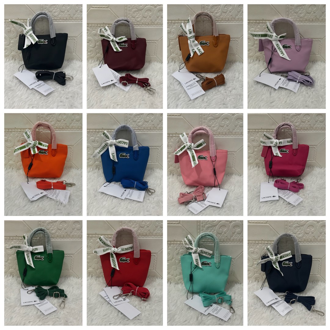 Lacoste small sling bag sale