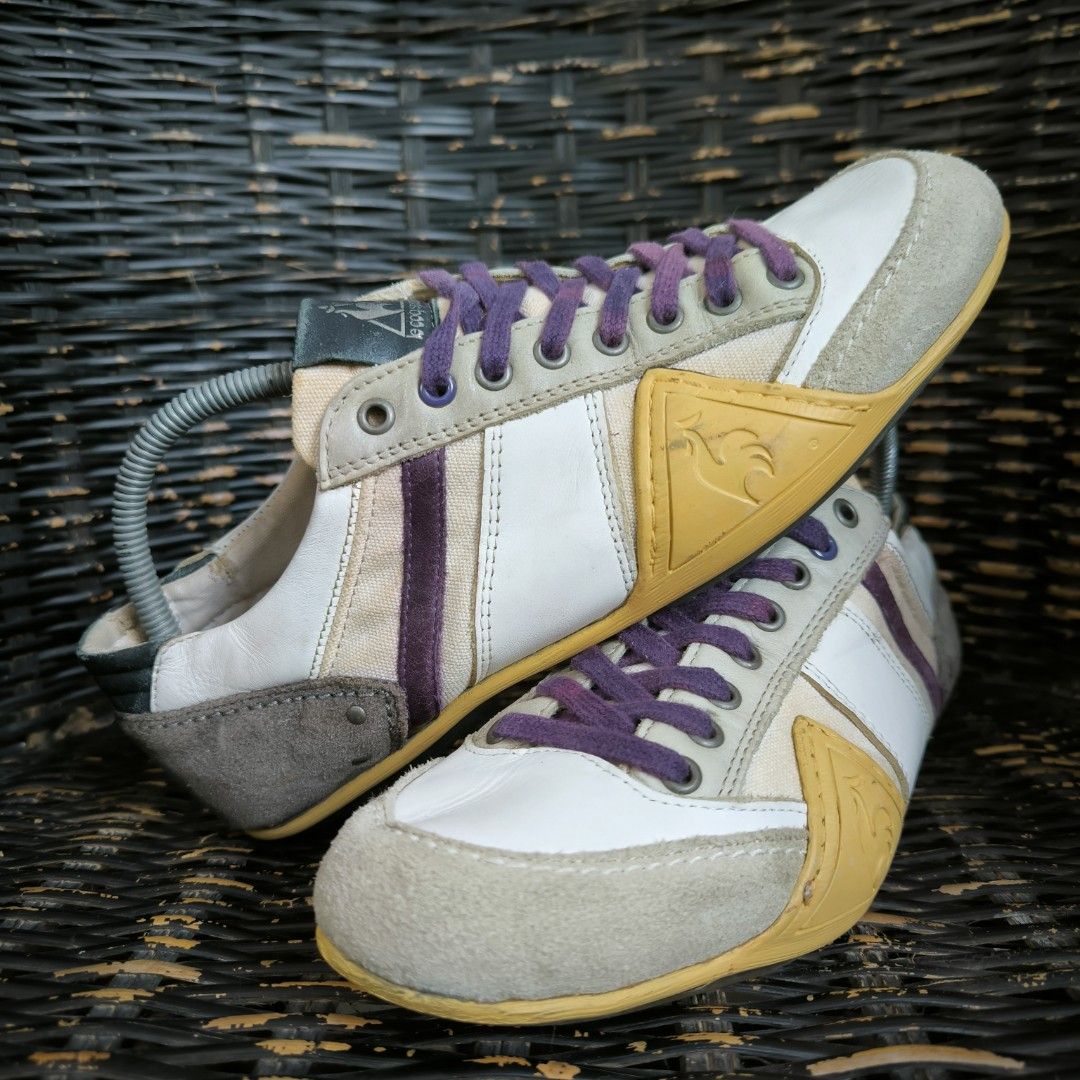 Le Coq Sportif klasik Portugal size 42 Fesyen Pria Sepatu Sneakers di Carousell