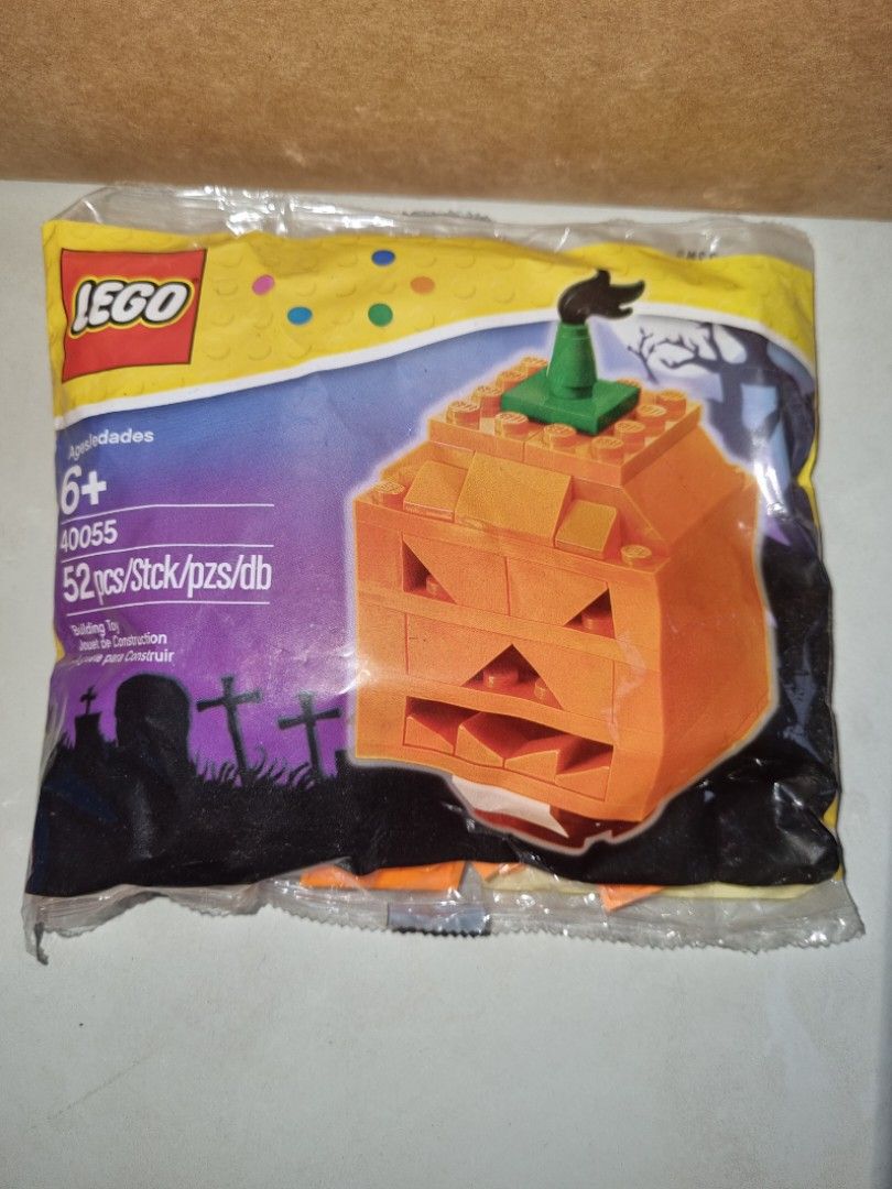 LEGO 40055 Halloween Pumpkin Hobbies Toys Toys Games on Carousell