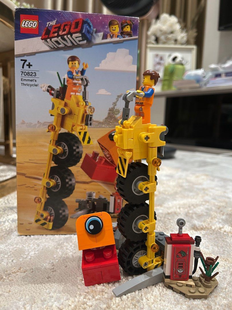 Building Toys Lego Movie Emmet's Thricycle LEGO 70823: LEGO