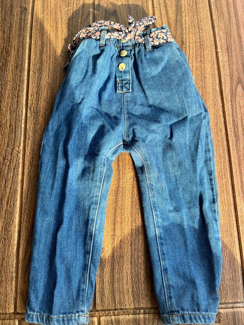 Like New Zara baby girl jeans 24 months
