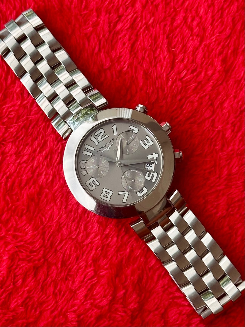 Longines efco chronograph watch Luxury Watches on Carousell
