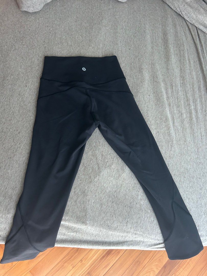 Lululemon Cropped Leggings Women s Fashion Activewear on Carousell