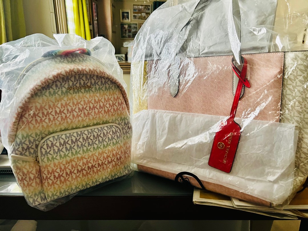 Mk rainbow backpack best sale