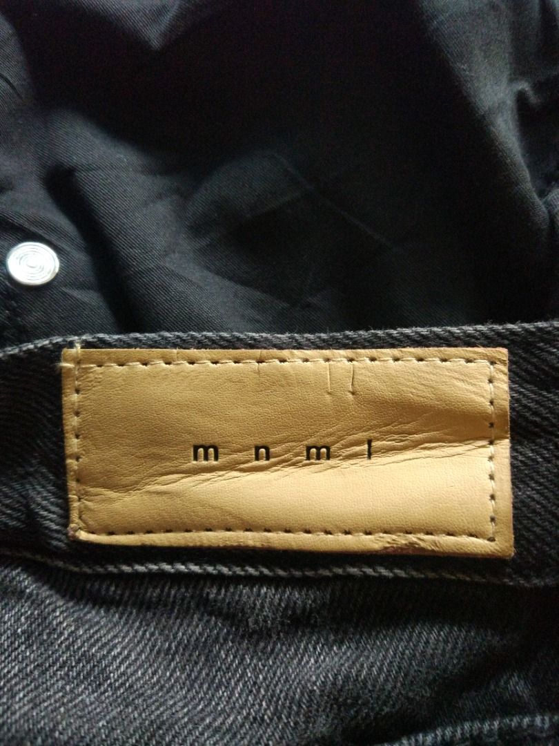 MNML Butterfly Print Jeans 35 actual (Category: Jeans) located in Pasay City. Submitted by denimdude.ph (Listing ID 1336774348, Image 3). Description: .