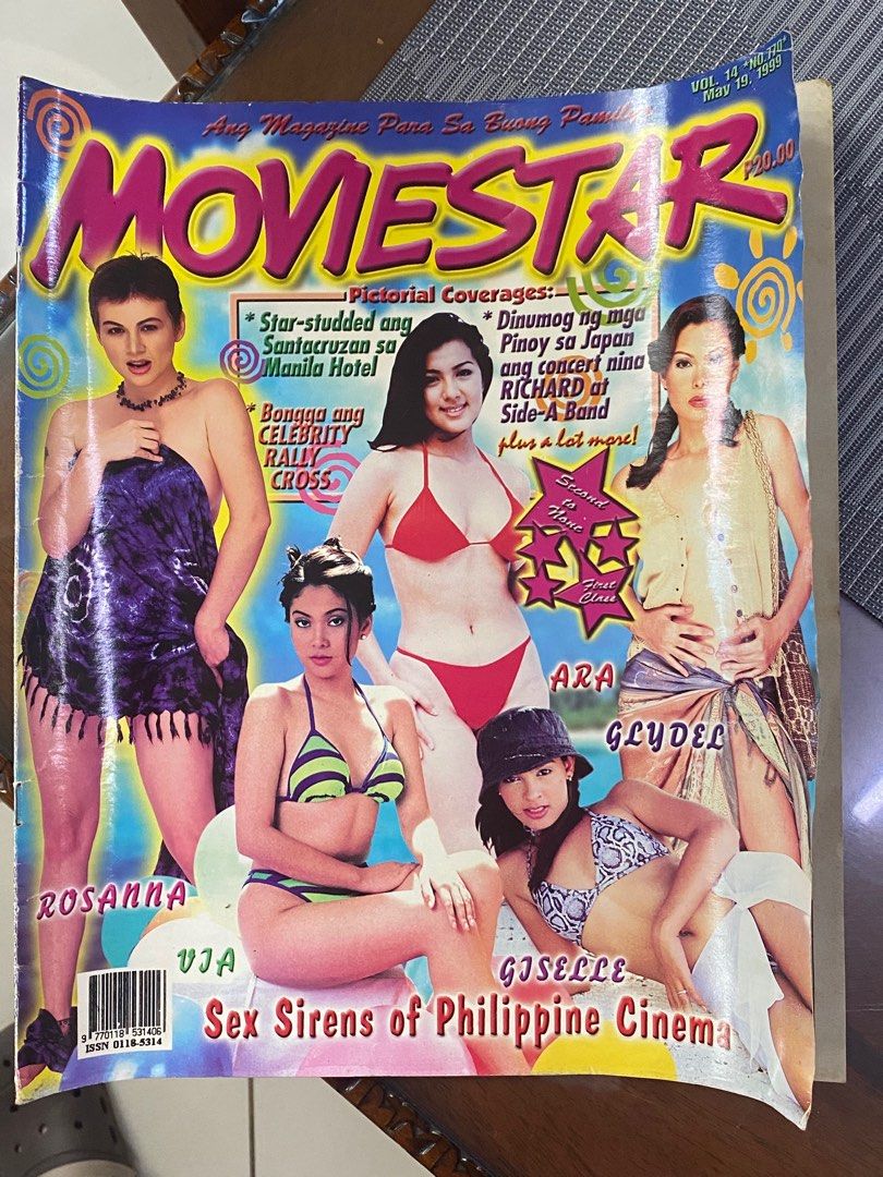 MOVIESTAR VINTAGE Tagalog Magazine - Rosanna Roces  Ara Mina Sexy Stars   Vina Morales - Preloved, Hobbies & Toys, Books & Magazines, Magazines on  Carousell