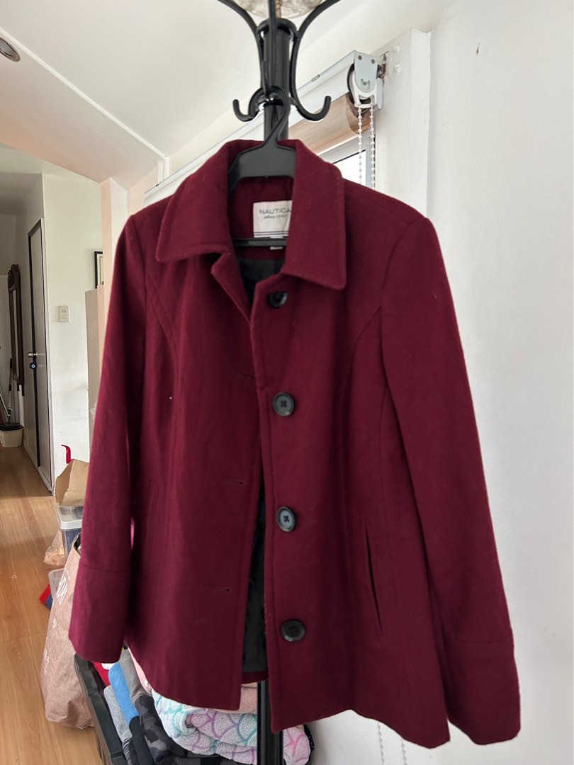 Nautica wool coat discount