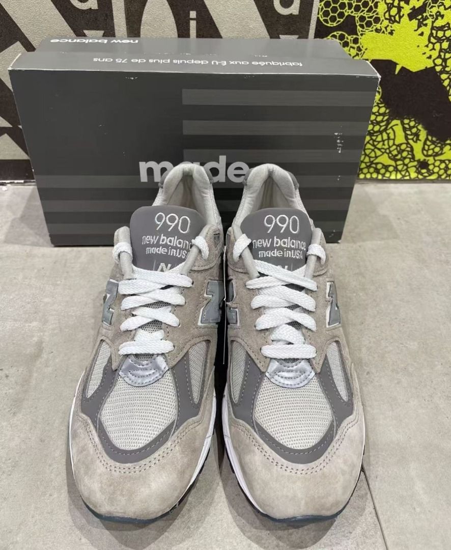 New Balance NB 990 V2 Men s Fashion Footwear Sneakers on Carousell
