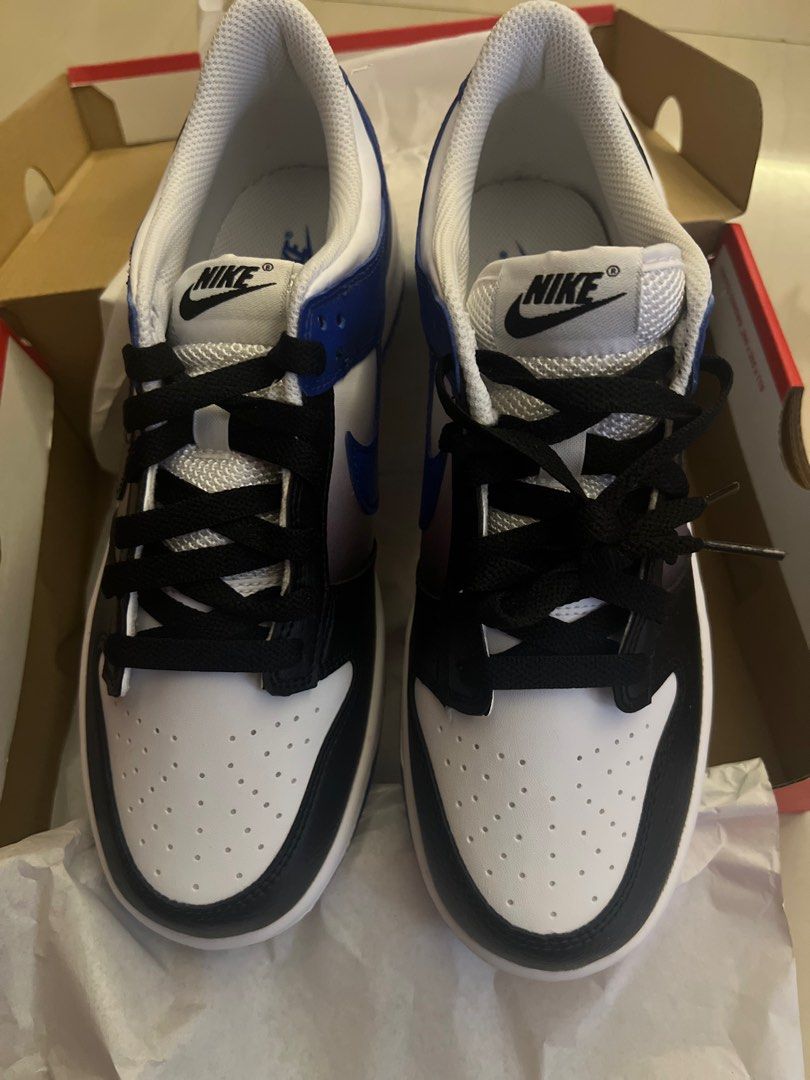 Nike Dunk Low GS Game Royal /BlackWhite Jeu Royal size 7Y, Fesyen