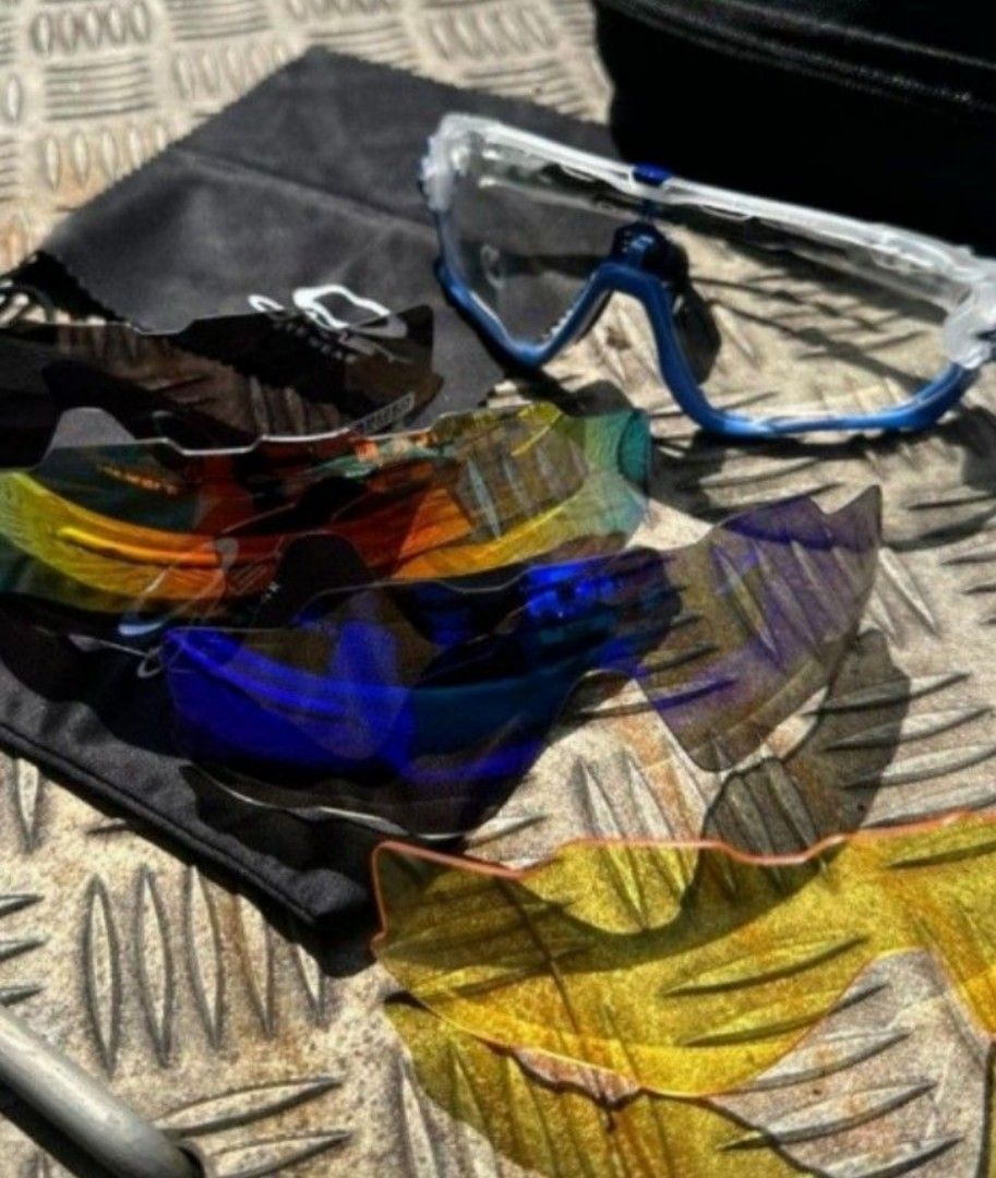 Oakley Jawbreaker For Fishing Cycling Riding MTB Bmx Jogging Golf Running Outdoors Men s Fashion Watches Accessories Sunglasses Eyewear on Carousell