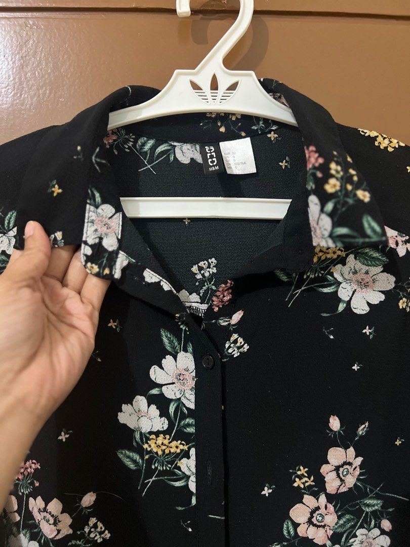 H and m button down dress discount