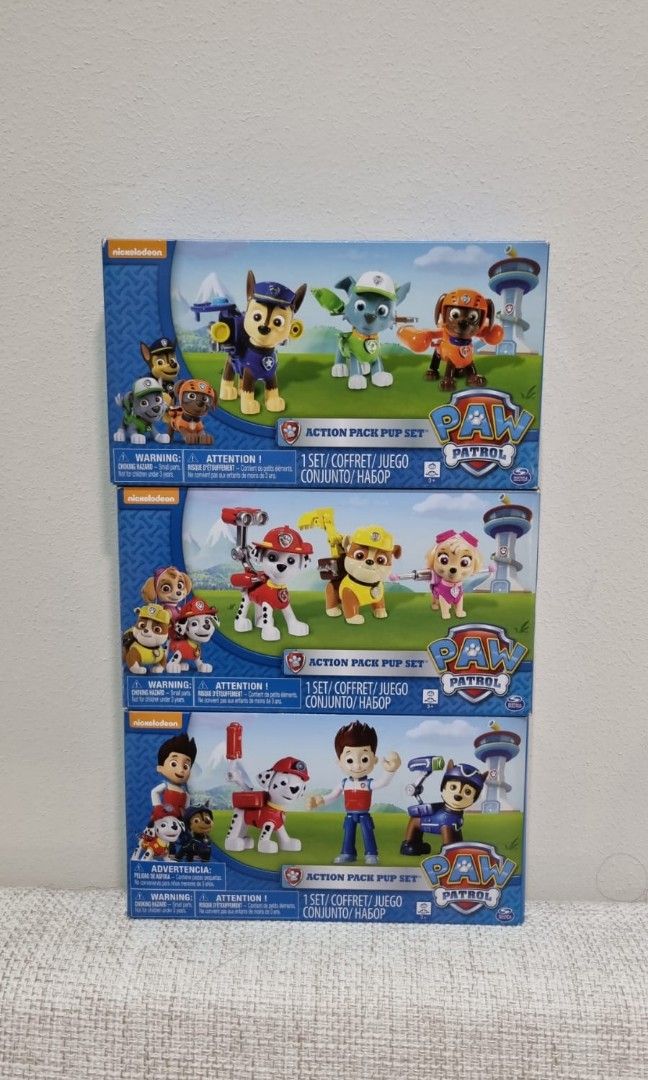 Action pack pup set shop