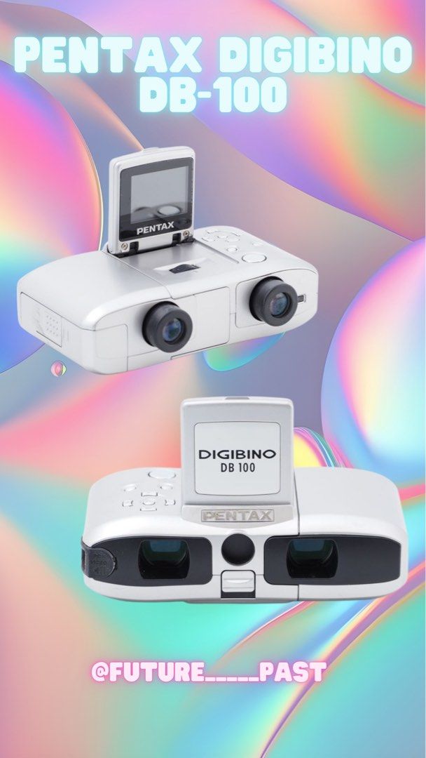 美品！動作品！！PENTAX DIGIBINO DB 100 シルバー本体のみ ASCII.jp：ペンタックス DIGIBINO DB100 (1/2)