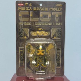 POP MART MEGA SPACE MOLLY 100% CLOT-Olive 弱々し 未開封