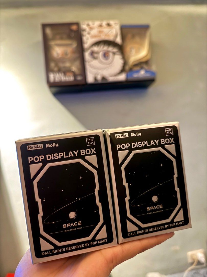 Popmart Space Molly Display Box (Category: Designer & Blind Box Toys) located in Manila. Submitted by karen_theshoppingqueen (Listing ID 1336850249, Image 2). Description: ON HAND AND ALWAYS READY TO SHIP Brand new and sealed from Popmart MOA✨ 3 stocks left!! Take all 400‼️ Perfect for your Space Molly collection‼️ .