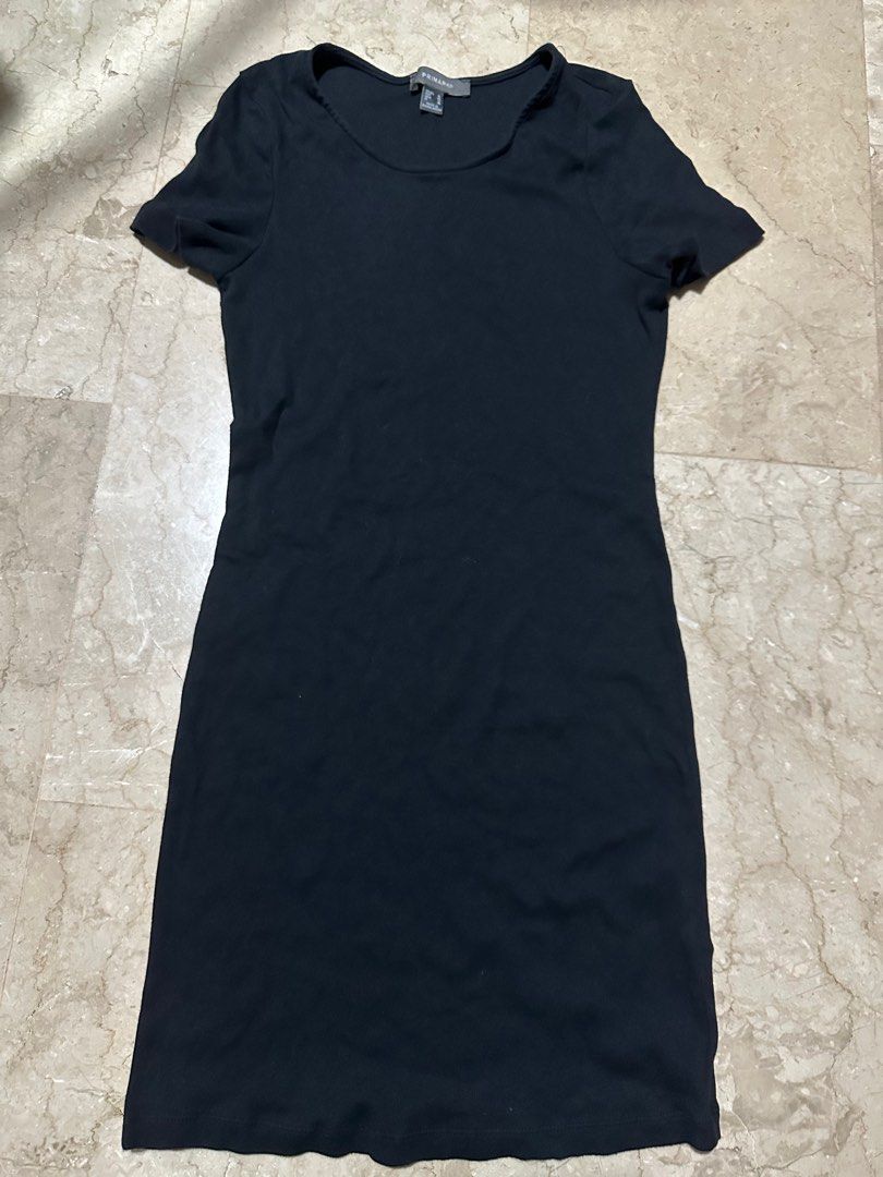 Primark black bodycon dress 2025