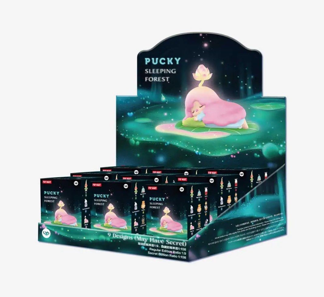 [PWP] Pucky Sleeping Forest Series - Whole Set, Hobbies & Toys, Toys ...