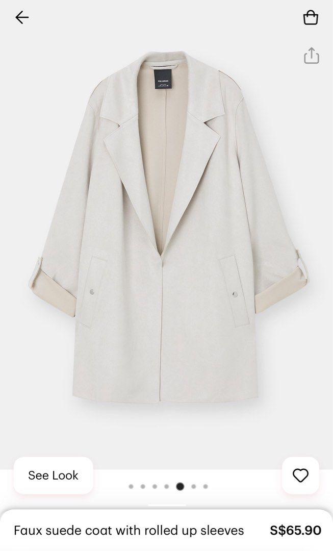 Pull & Bear (Outerwear) (Category: Coats, Jackets and Outerwear) located in Singapore. Submitted by floralfleurs (Listing ID 1336731713, Image 3). Description: .