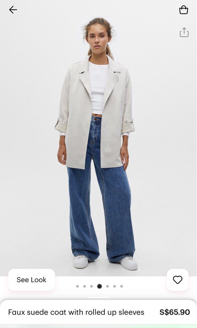 Pull & Bear (Outerwear) (Category: Coats, Jackets and Outerwear) located in Singapore. Submitted by floralfleurs (Listing ID 1336731713, Image 1). Description: .