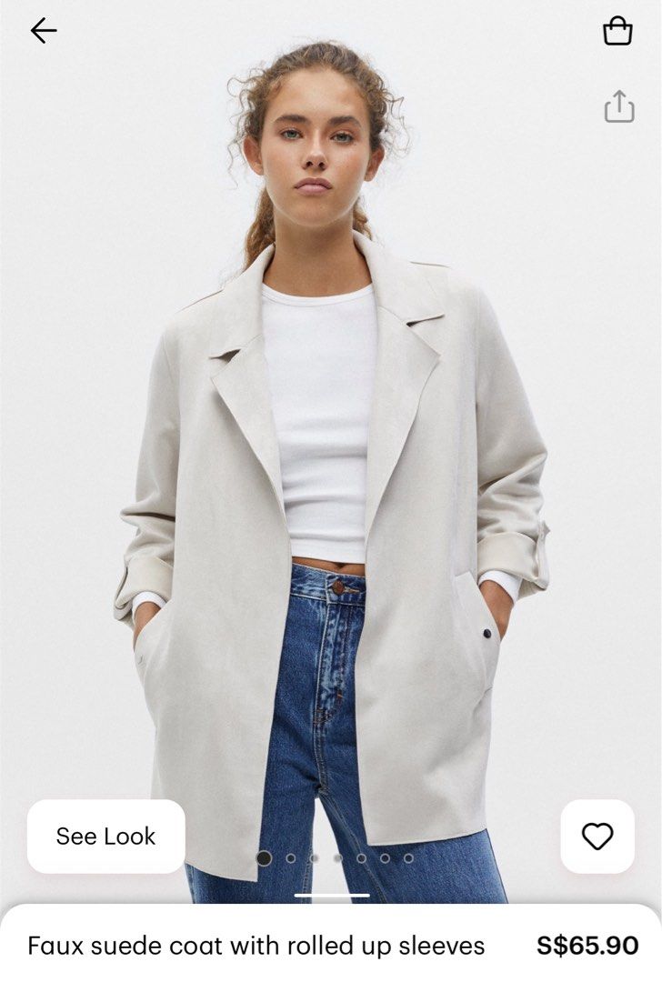 Pull & Bear (Outerwear) (Category: Coats, Jackets and Outerwear) located in Singapore. Submitted by floralfleurs (Listing ID 1336731713, Image 2). Description: .
