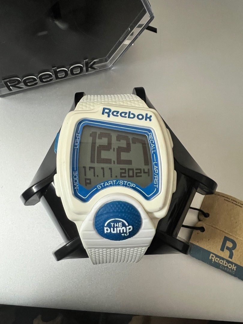 Reebok the pump watch discount