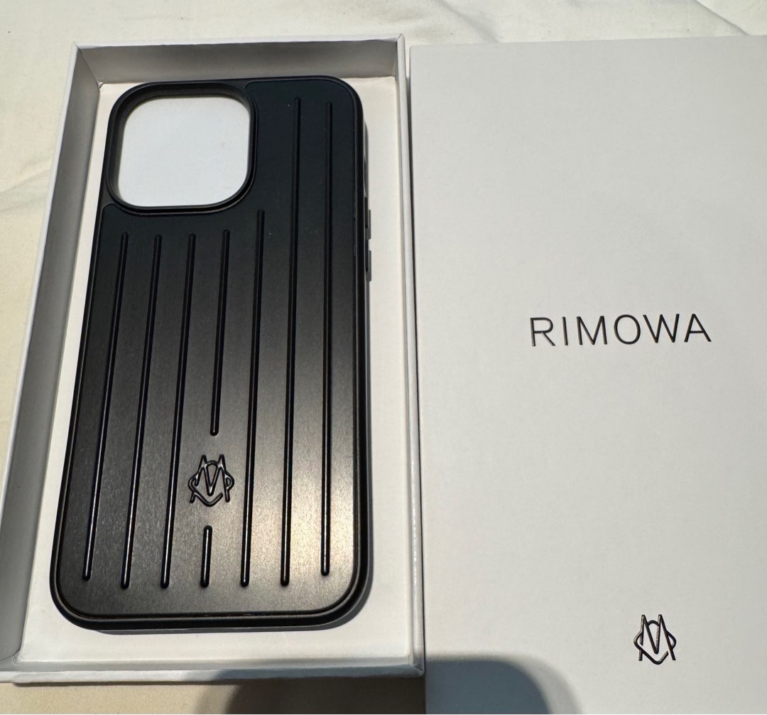 RIMOWA iPhone 15 pro max BLACK case ケース iPhone 14 Pro Max Cases