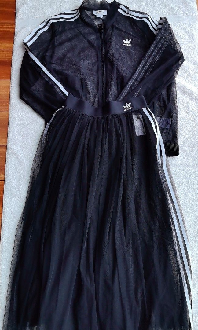 Adidas tulle skirt and jacket clearance