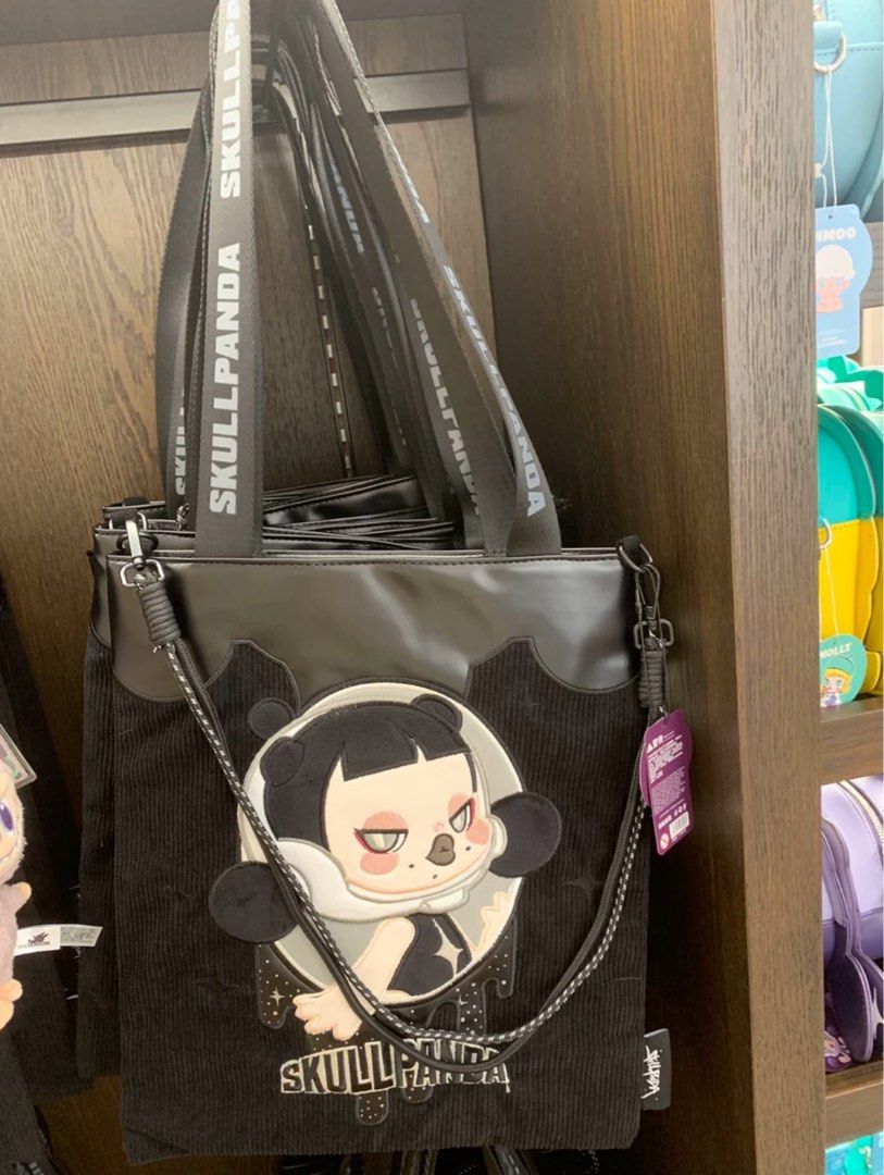 Skull Panda Shoulder Bag Pop Mart popmart, Women's Fashion, Bags
