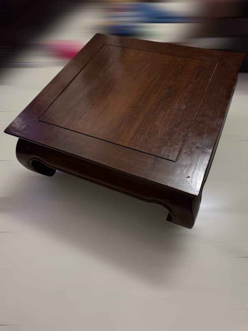 Solid Teak Wood (Kayu Jati) Japanese Style Lowered Coffee Table ...