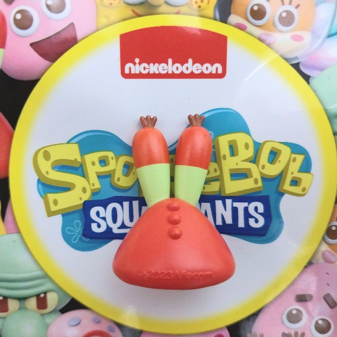 Spongebob Squarepants Blindbag Mr Crab Gacha Official OH SOME KKV Blind Box  Mini Figure