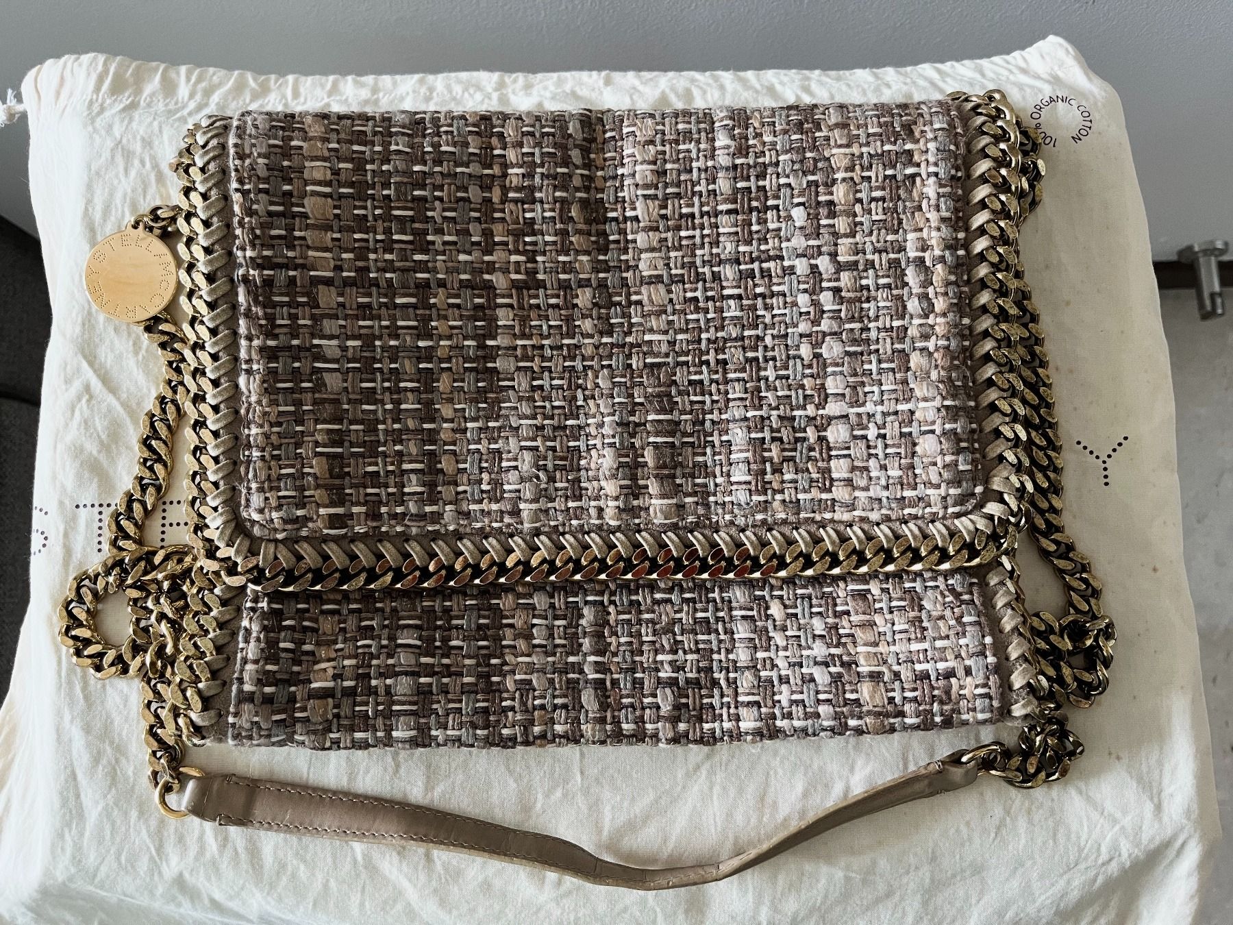 Stella mccartney tweed bag sales