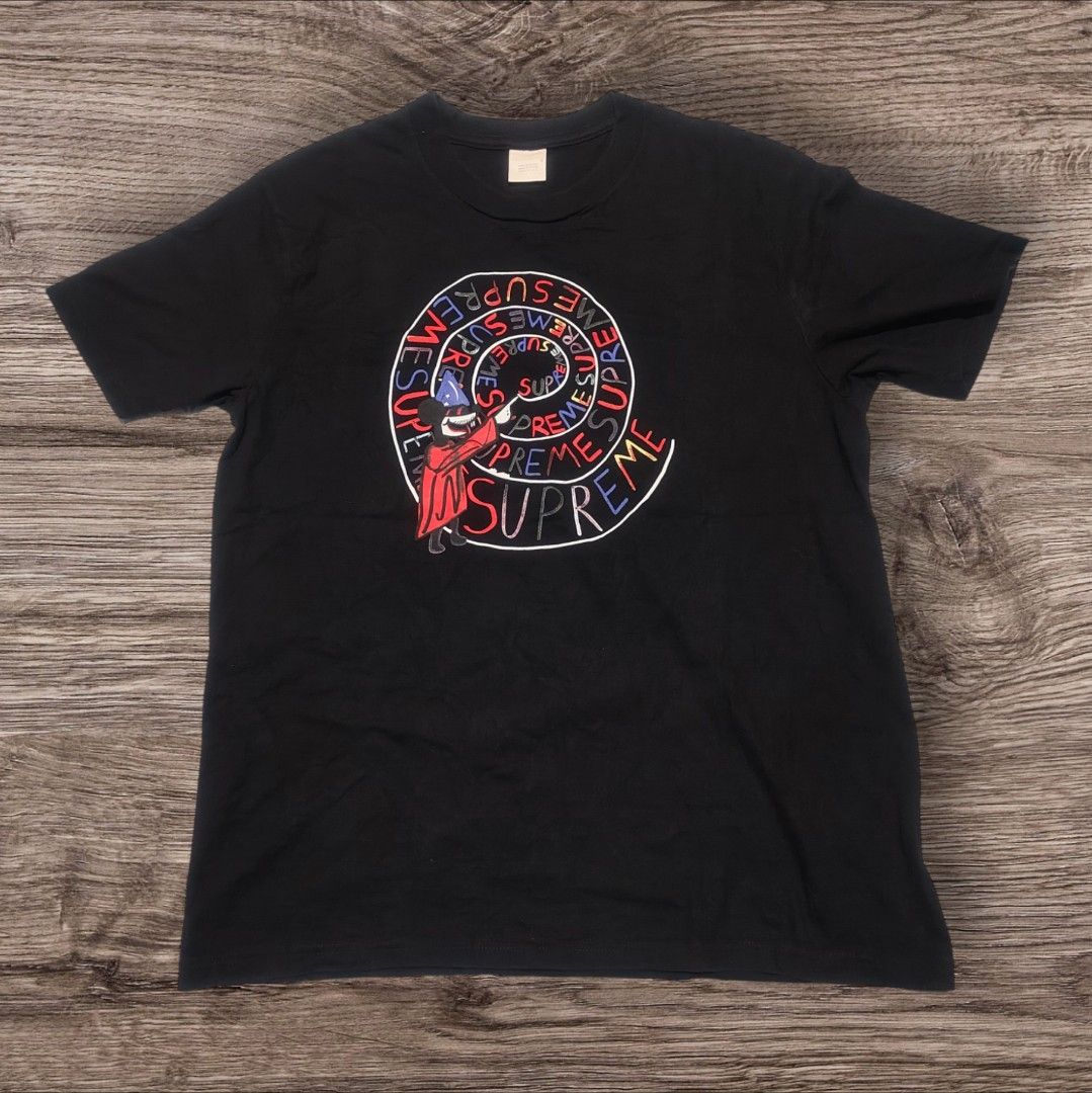 Supreme joe roberts swirl tee clearance
