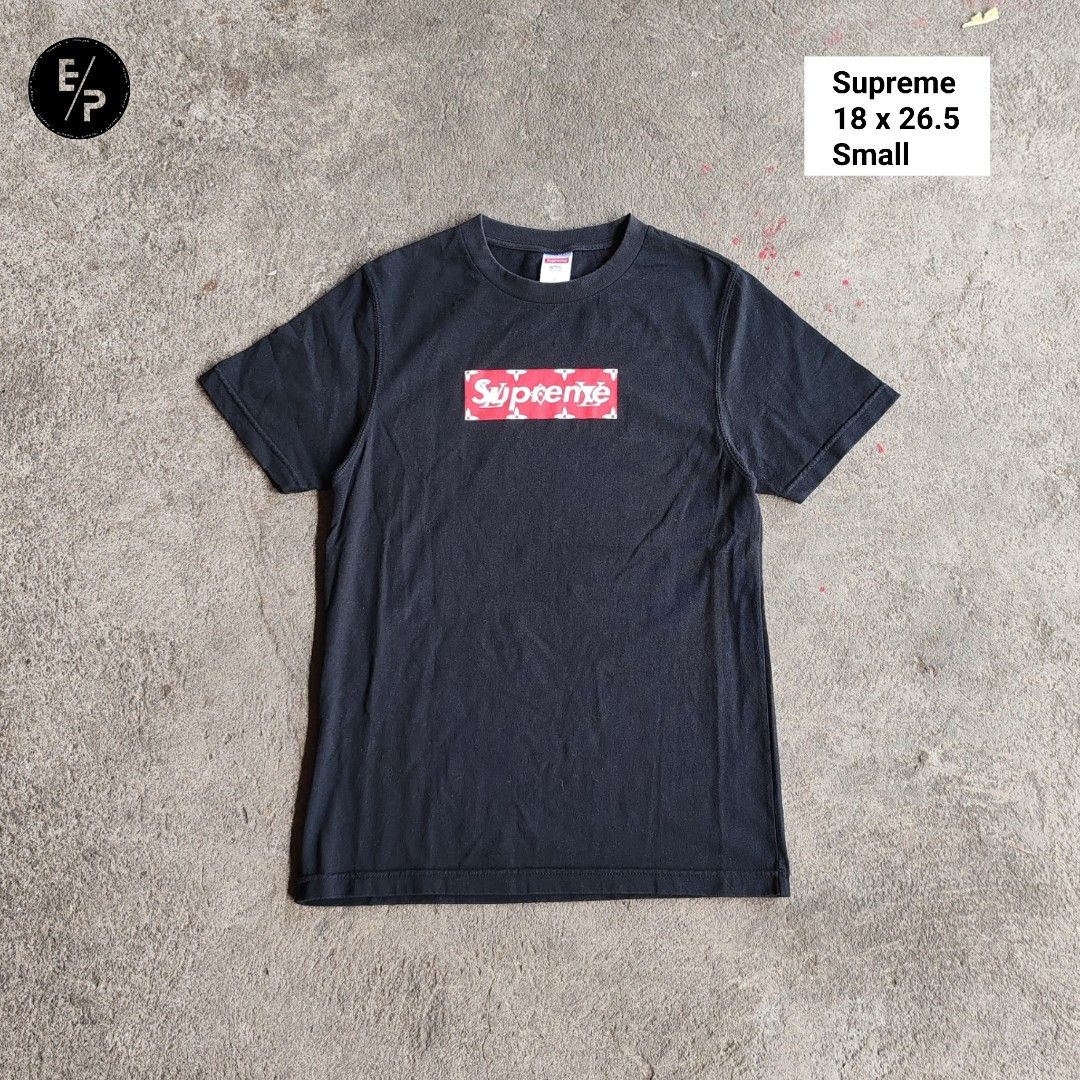 Supreme louis vuitton black shirt 2025