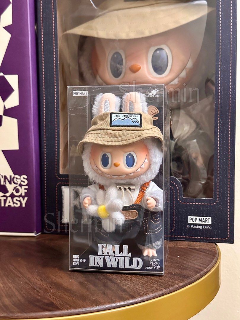 The Monsters Fall In Wild (Pendant) Labubu (Category: Designer & Blind Box Toys) located in Taguig. Submitted by shrmn712 (Listing ID 1336817477, Image 2). Description: Brand new! Sealed ✨ Selling my extra FIW 4.5k only! ✅Mop: gcash/bank transfer ✅Lala/grab ready for same day del. 📍BGC.