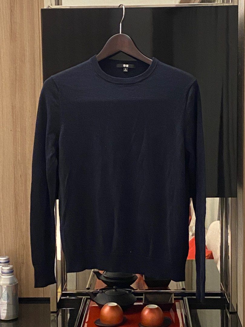 Uniqlo 100% Wool Sweater, Women's Fashion, Tops, Longsleeves on