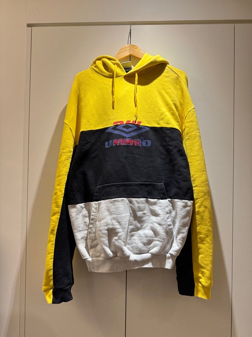 Vetements dhl hoodie clearance
