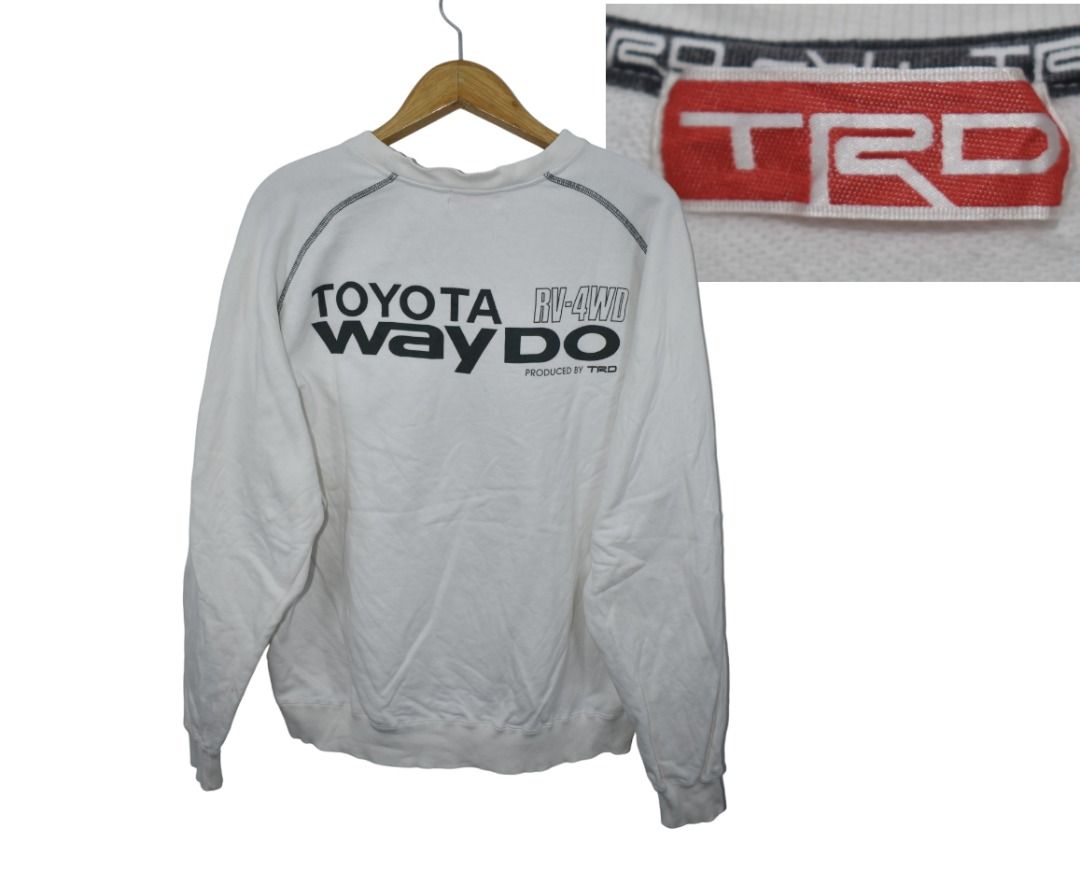 Vintage Toyota TRD Sweatshirt M Men s Fashion Tops Sets Hoodies on Carousell