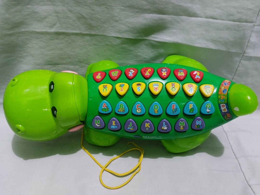 Vtech Pull & Learn Alligator, Hobbies & Toys, Toys & Games on Carousell