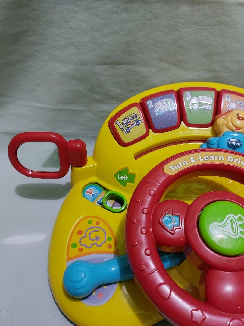 VTech Turn and Learn Driver, Hobbies & Toys, Toys & Games on Carousell