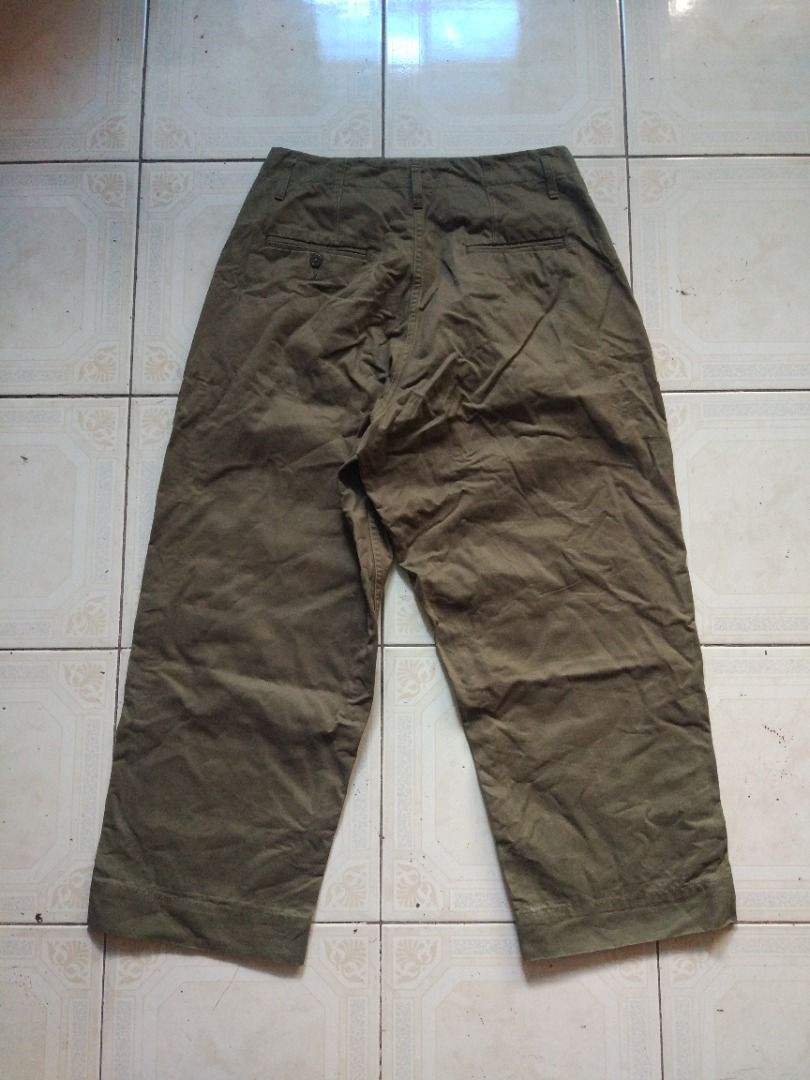 Workware OD Pleated Pant 30 actual (Category: Trousers) located in Pasay City. Submitted by denimdude.ph (Listing ID 1336771675, Image 2). Description: length looks altered .