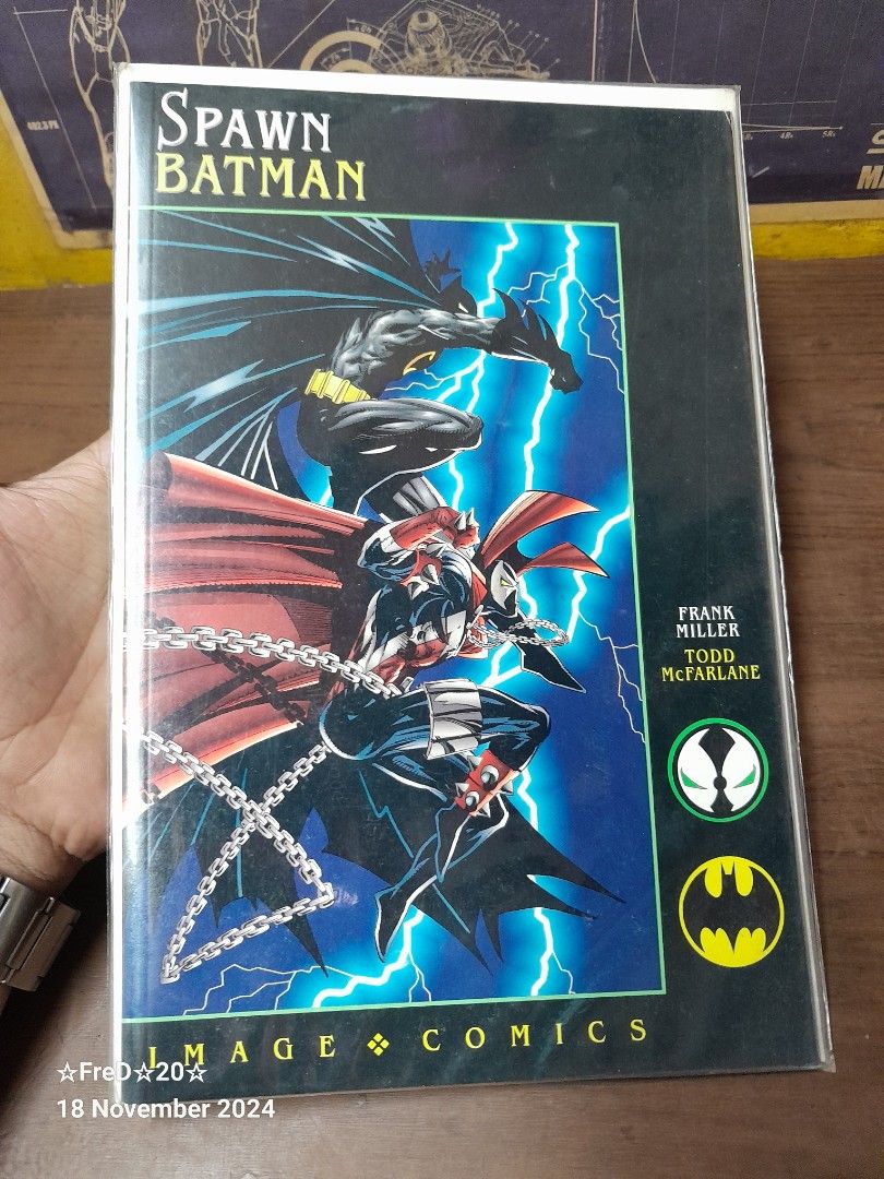 1990s Spawn/Batman Image Comics TPB (Category: Comics & Manga) located in San Pablo. Submitted by fredambion (Listing ID 1336932336, Image 1). Description: *Please Take Time To Read Descriptions & Check The Photos *What You See Is What You Get *1990s Spawn/Batman Image Comics TPB *For Only 1,000 *Complete Pages *Well Used Condition *2nd Hand Condition *Manage Your Expectation *Dont Offer If Your Not Willing To Buy The Item / Dont Waste Our Time *