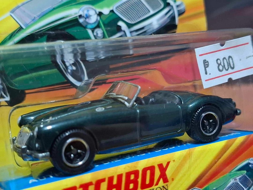 '60 MGA [Matchbox Lesney Edition] [64] [B240004] (Category: Vehicle & Diecast Models) located in Guiguinto. Submitted by kotsekotsehanph (Listing ID 1337050218, Image 3). Description: Card may not be perfect. We sell cars, not cards. Bawal sa maselan sa card. For easier access, search by brand/car model. Prices are fixed. 2-5 item purchase = Less 5% total invoice. 6 and above item purchase = Less 10% on total invoice. Freebies available for every