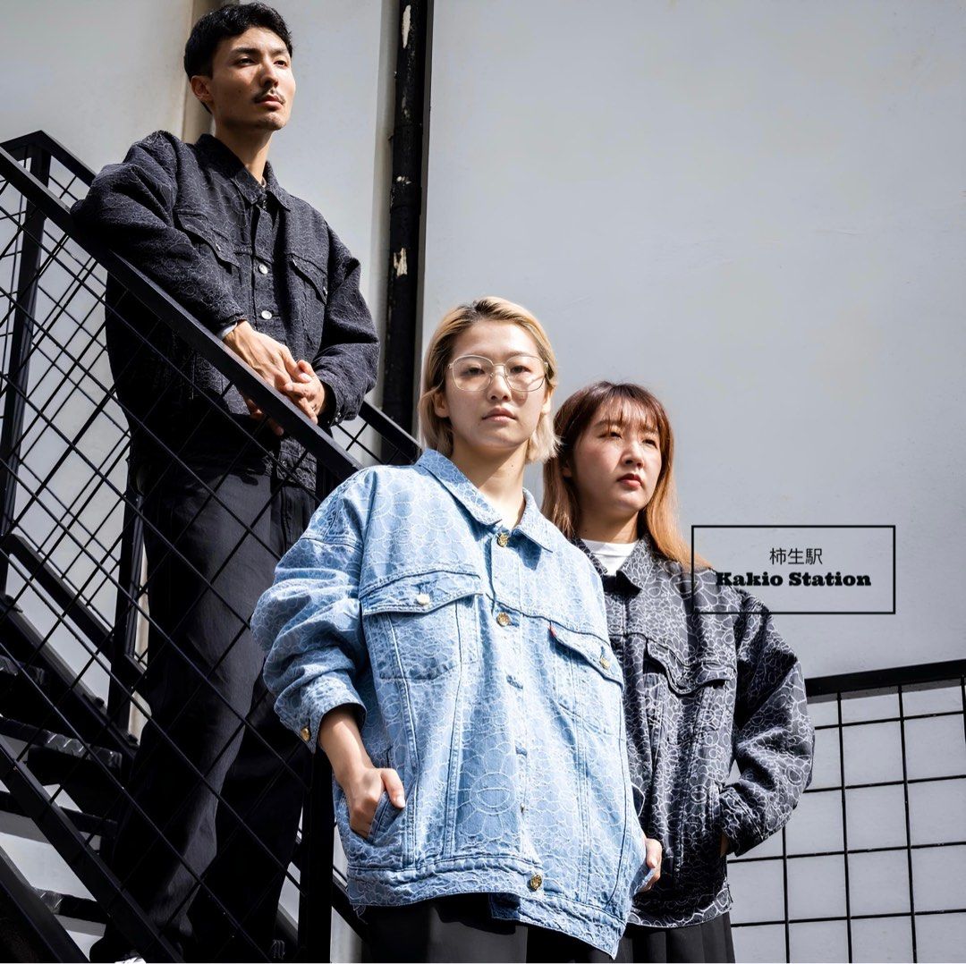 kaikai kiki × デニムジャケット カイカイキキ 村上隆